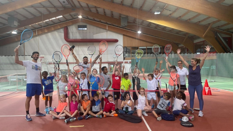 La fête de l’école de tennis