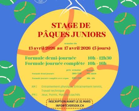 Camps de Pâques 2026 – Adultes et Juniors