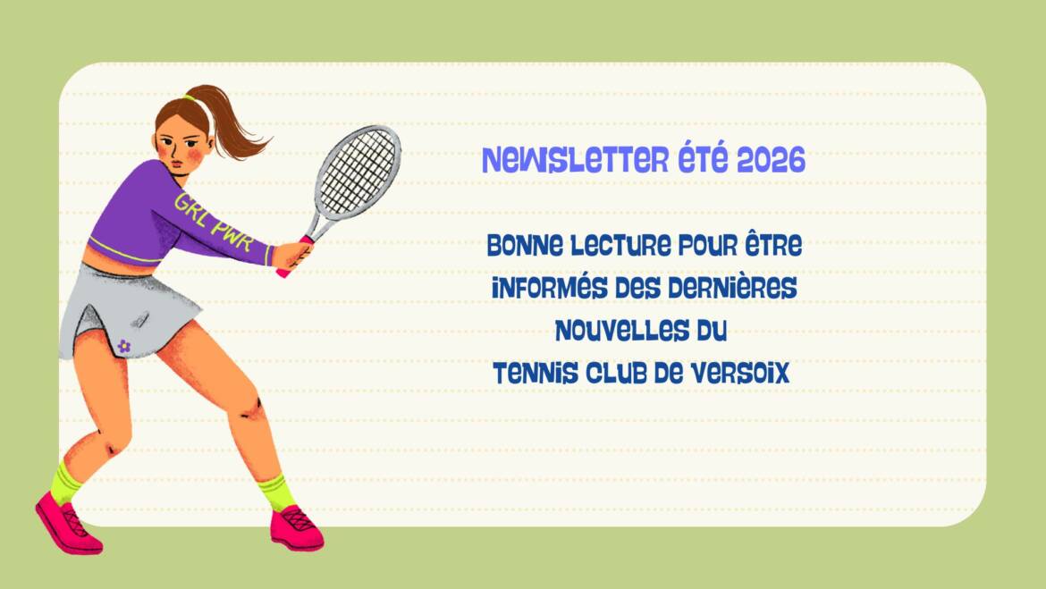 Newsletter d’été